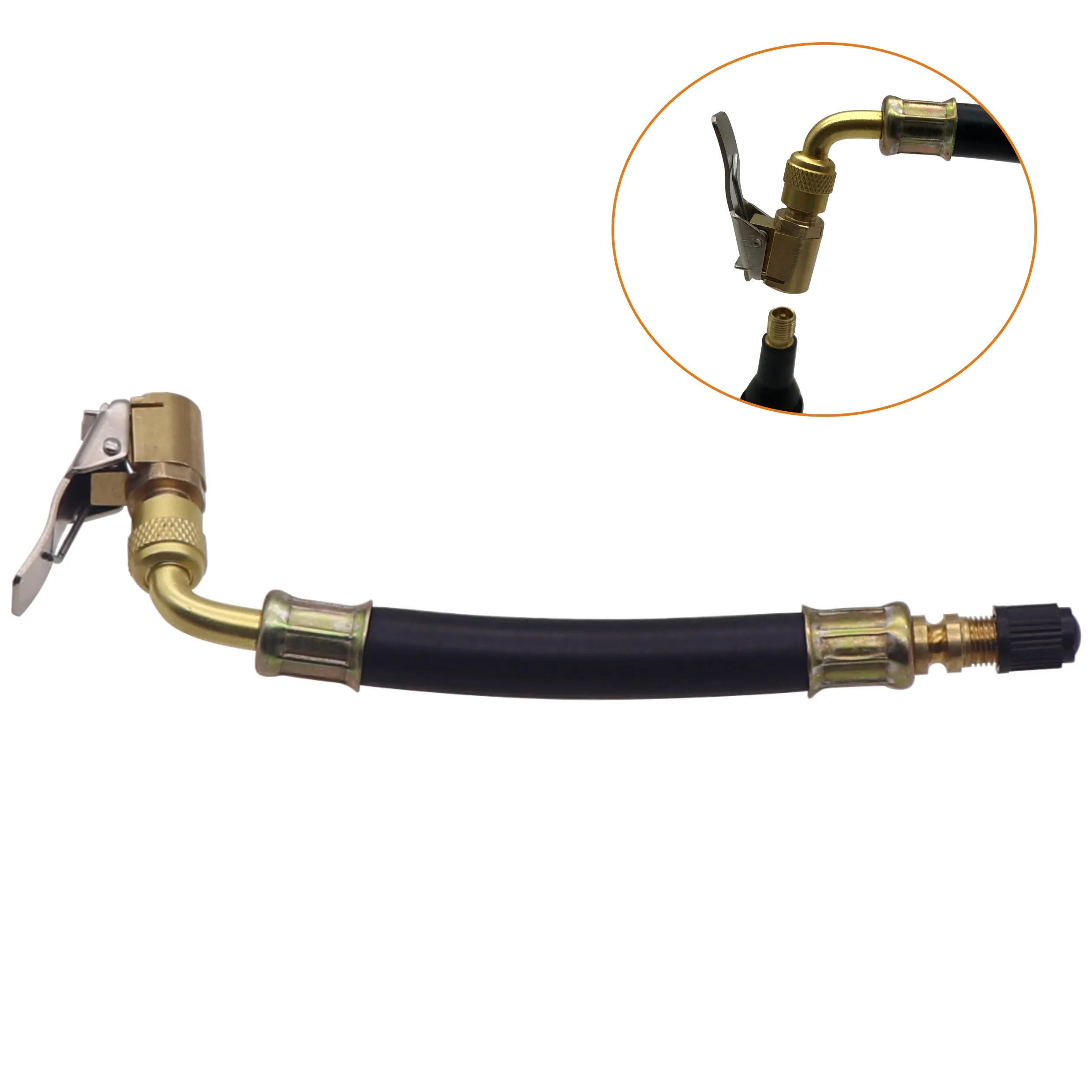 Flexible Hose Braided - Useful Tire Inflation Tools Rubber Valve