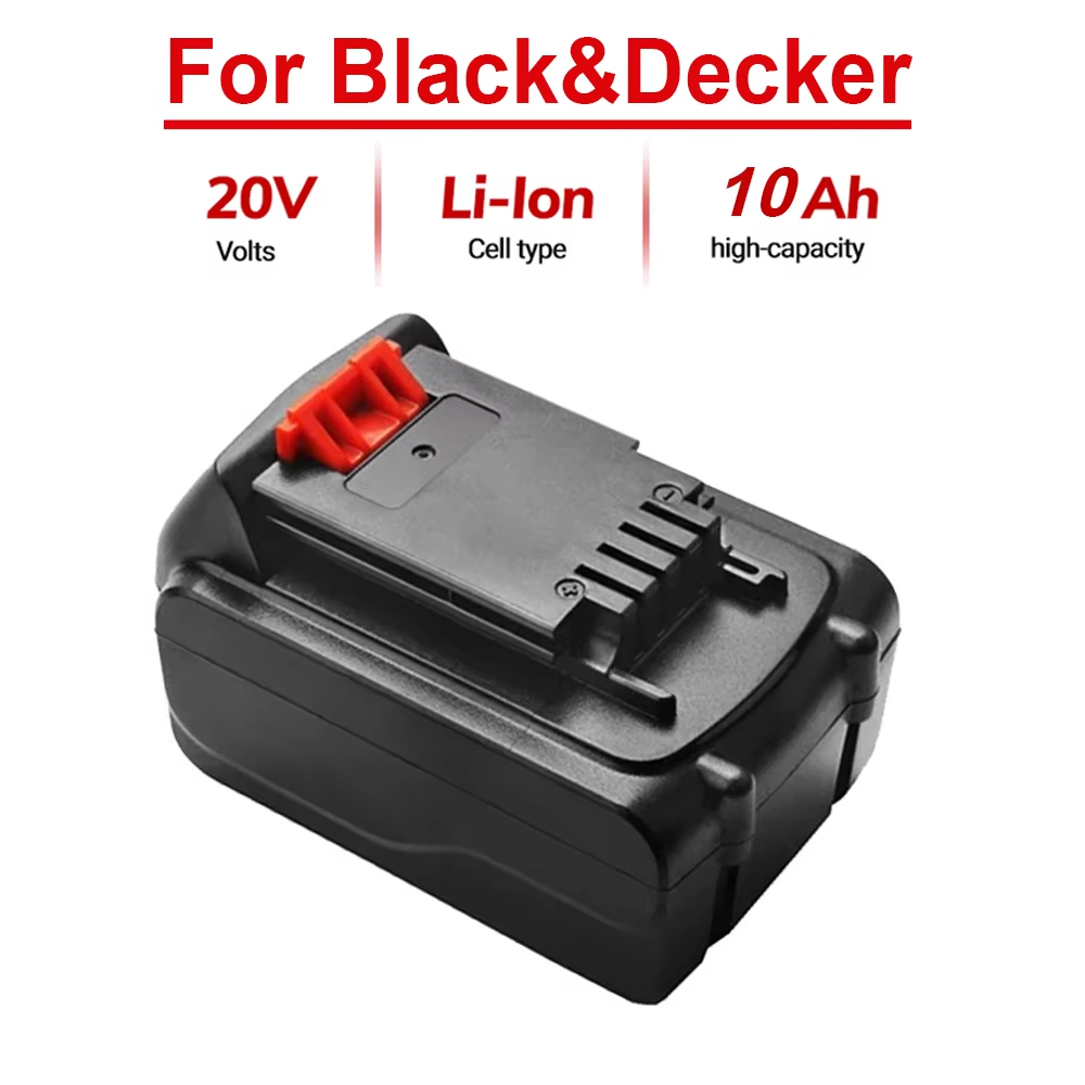 Black+Decker Tool 20V Max - 20v 10Ah BL2018 Replacement for Black