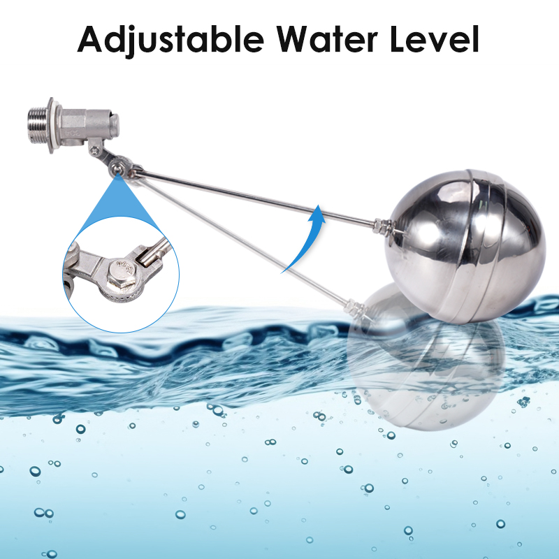 DN15/20/25 Adjustable Float Ba - огляд і ціна Float Ball Valve