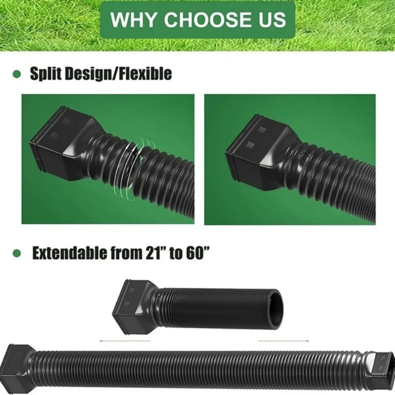 Flexible Retractable Downspout - огляд і ціна Flexible Hose Braided
