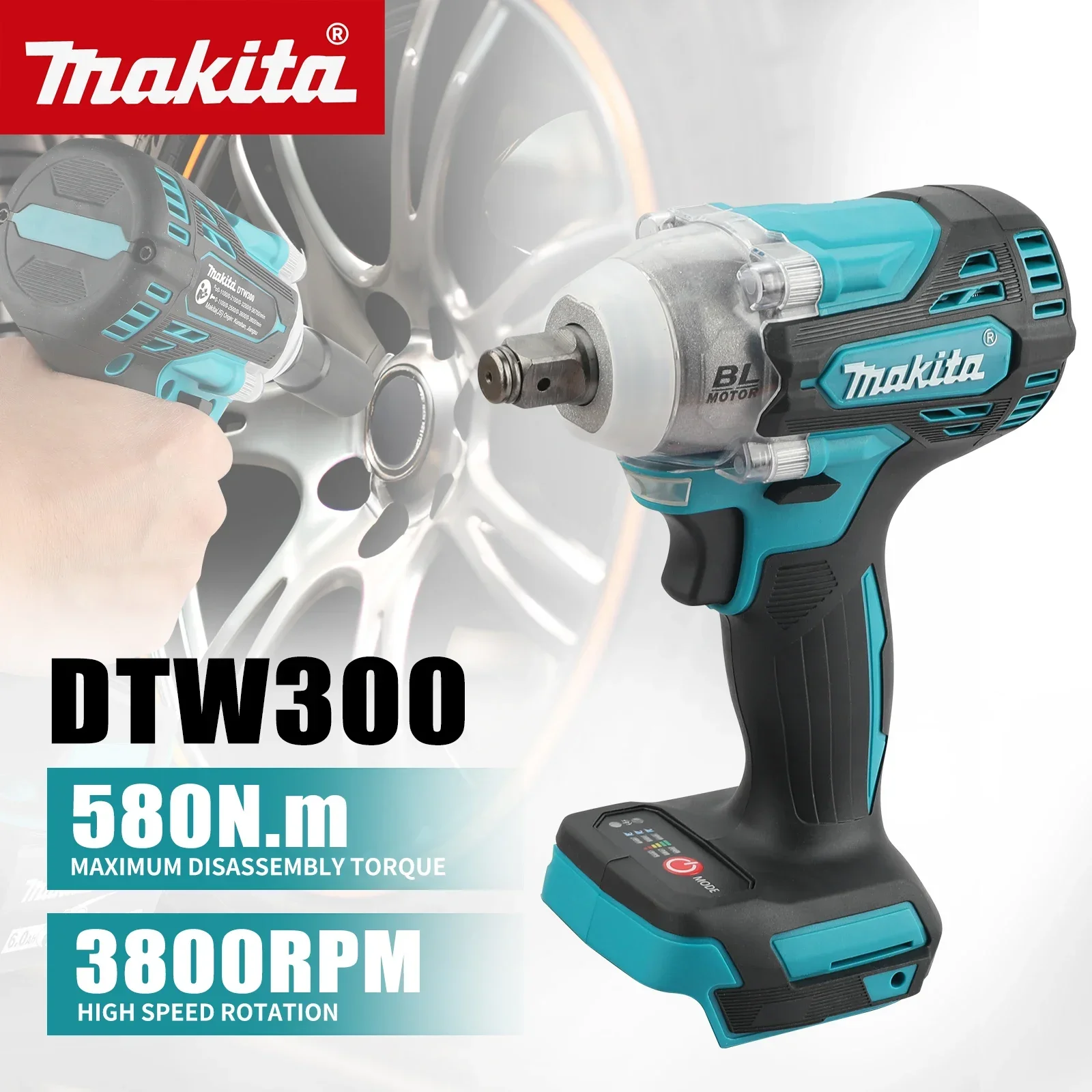 Makita DTW300 DGA404 Cordless  - огляд і ціна Makita Drill Dtw300