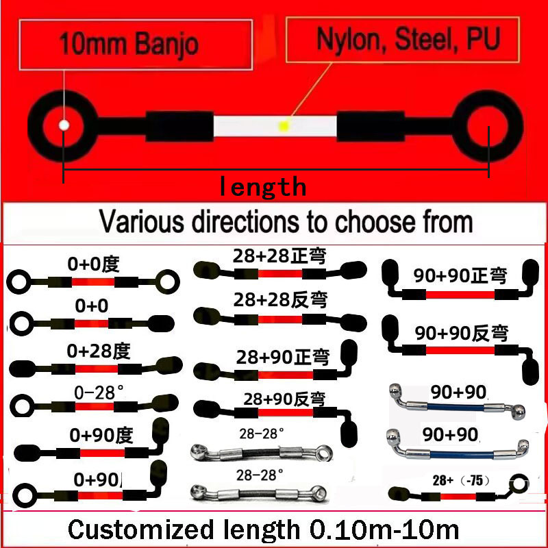 AN3 Moto Hydraulic Stainless S - огляд і ціна Ptfe Tape Thread