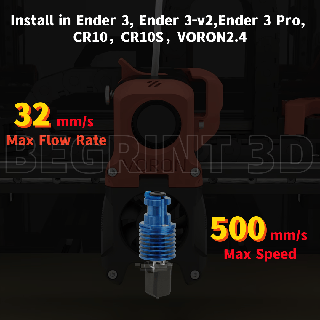 Hotend Upgrade TZ V6 3.0 Hot e - огляд і ціна Creality Printer K1