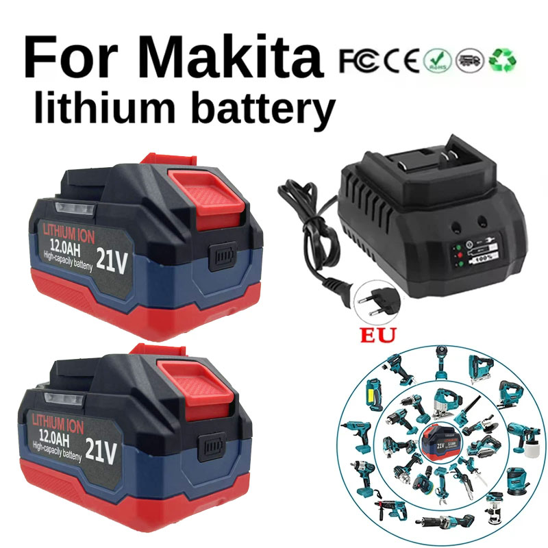 18V 21V 6.0 9.0 12.0Ah Recharg - огляд і ціна Makita Drill Ddf484